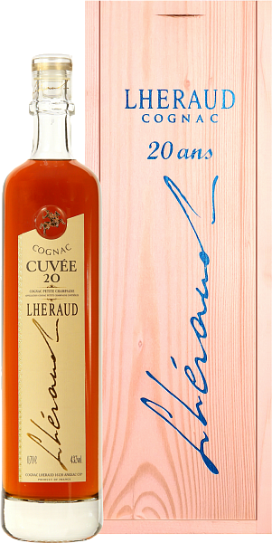 Коньяк Lheraud Cuvee 20 Cognac (gift box), 0.7 л в Челябинске
