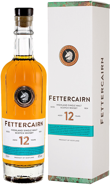 Виски Fettercairn Single Malt Scotch Whisky 12 Years Old (gift box), 0.7 л