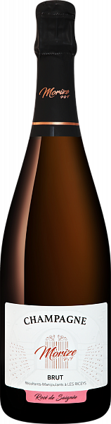 Morize Brut Rosé de Saignée Champagne AOC , 0.75 л