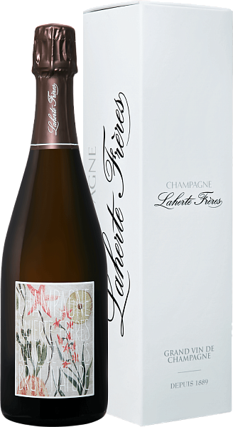 Шампанское Blanc de Blancs Brut Nature Champagne AOС Laherte Freres (gift box), 0.75 л