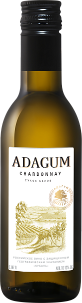 Adagum Chardonnay Kuban’, 0.187 л