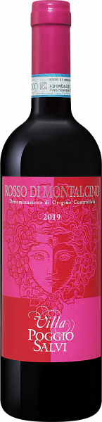 Вино Rosso di Montalcino DOC Villa Poggio Salvi, 0.75 л