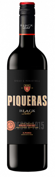 Piqueras Black Label Almansa DO, 0.75 л