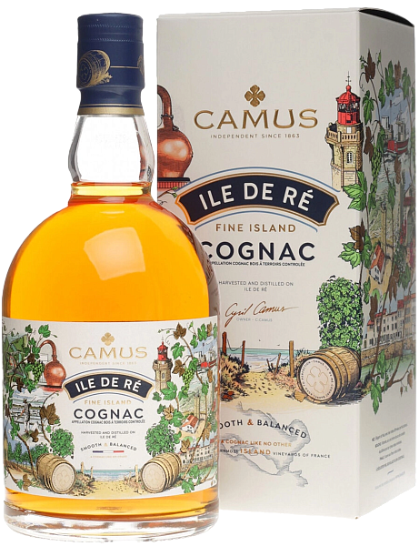 Коньяк Camus Ile de Re Fine Island Cognac (gift box), 0.7 л в Рязани