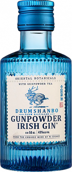 Джин Drumshanbo Gunpowder Irish Gin, 0.05 л