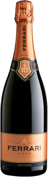 Игристое вино Ferrari Rose Trento DOC (gift box), 0.75 л