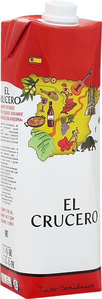 Вино El Crucero Soyuz-Vino, 1 л