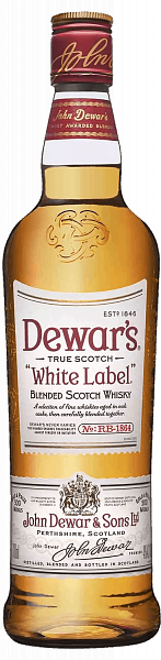 Виски Dewar's White Label Blended Scotch Whisky, 1 л