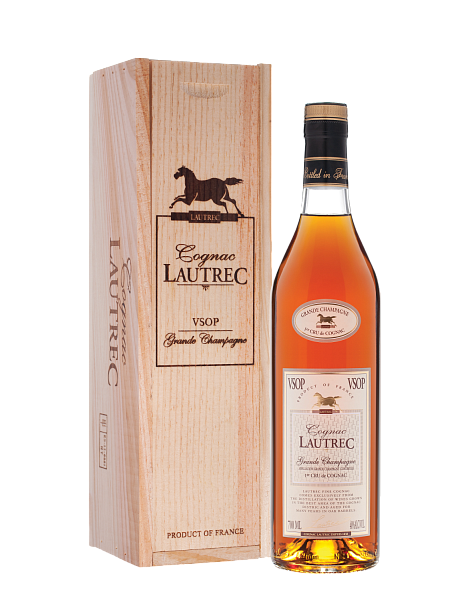 Коньяк Lautrec Cognac VSOP Grande Champagne Premier Cru (gift box), 0.7 л в Рязани