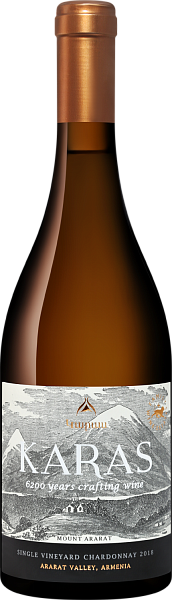 Вино Karas Single Vineyard Chardonnay Ararat Valley Tierras de Armenia, 0.75 л в Ростове-на-Дону