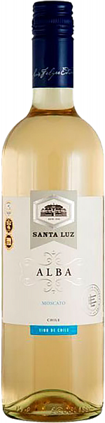 Белое полусладкое вино Santa Luz Alba Moscato, 0.75 л