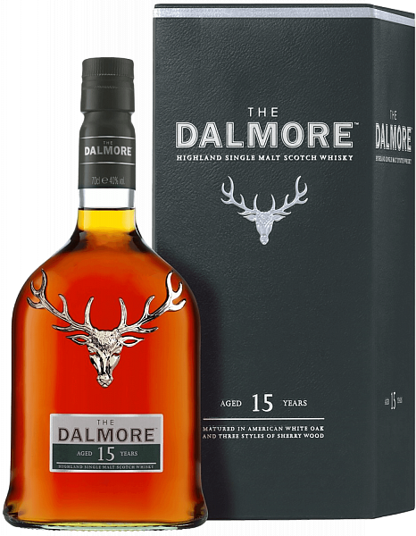 Виски Dalmore Highland 15 Y.O. Single Malt Scotch Whisky (gift box), 0.7 л