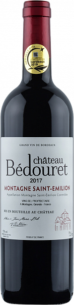 Вино Chateau Bedouret Montagne-Saint-Emilion AOC, 0.75 л
