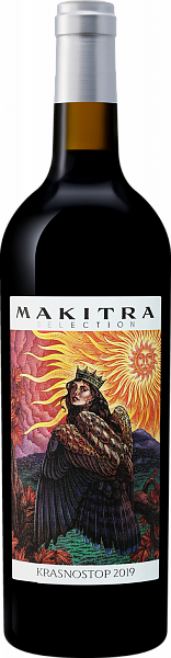 Вино Makitra Selection Krasnostop Yuzhnij Bereg Tamani Kuban-Vino, 0.75 л