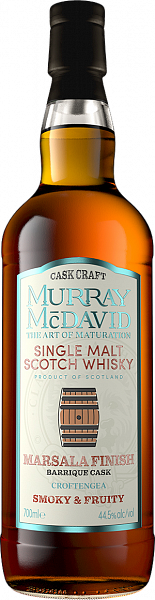 Виски Murray McDavid Cask Craft Marsala Finish Single Malt Scotch Whisky, 0.7 л