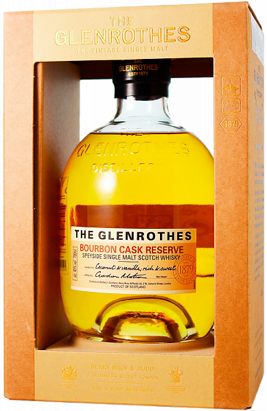 Виски The Glenrothes Bourbon Cask Reserve Speyside Single Malt Scotch Whisky (gift box), 0.7 л