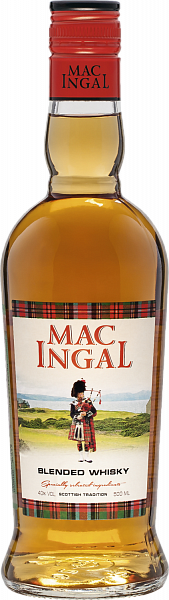 Виски Mac Ingal Blended Whisky, 0.5 л