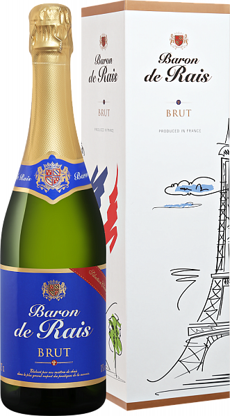 Игристое вино Baron de Rais (gift box), 0.75 л