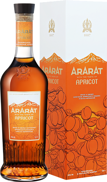 Коньяк ARARAT Apricot (gift box), 0.5 л в Новосибирске