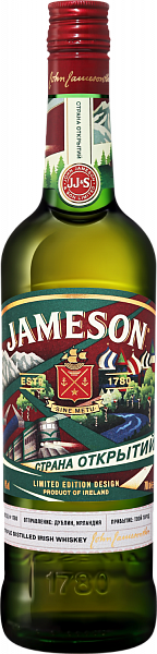 Jameson Triple Distilled Irish Whiskey, 0.7 л