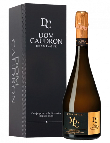 Dom Caudron Sublimite MPC Extra Brut Champagne AOC (gift box), 0.75 л