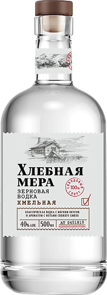 Водка Bread Measure Hop, 0.5 л в Нижнем Новгороде