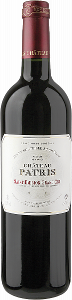 Вино Chateau Patris Saint-Emilion Grand Cru, 0.75 л