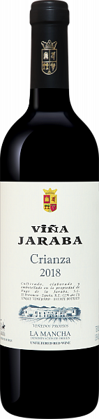 Испанское вино Vina Jaraba Crianza La Mancha DO Pago de La Jaraba, 0.75 л