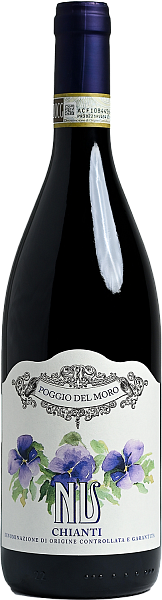 Вино Nu Chianti DOCG Poggio del Moro, 0.75 л