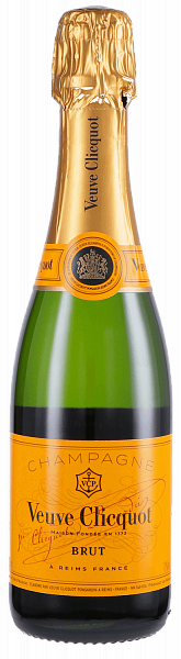 Шампанское Ponsardin Brut Veuve Clicquot Champagne AOC, 0.375 л