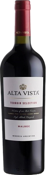 Вино Alta Vista Malbec Terroir Selection, 0.75 л