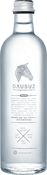 Вода Dausuz Sparkling Water, 0.5 л в Курске