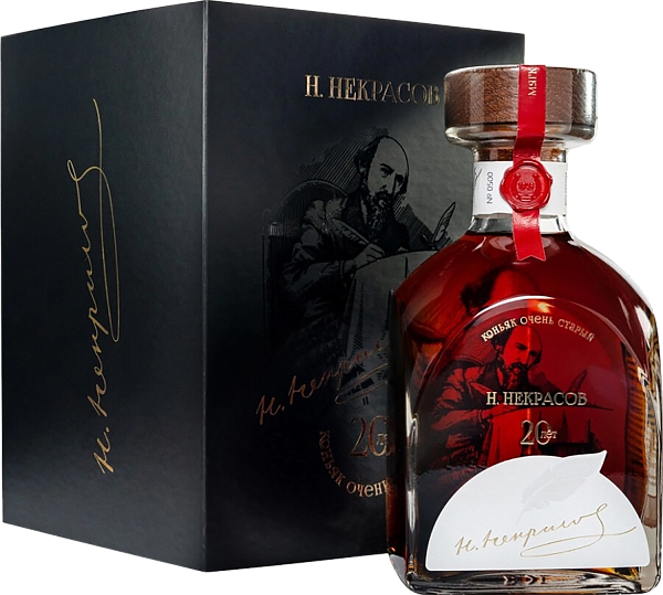 Коньяк N.Nekrasov 20 Years Old (gift box), 0.7 л