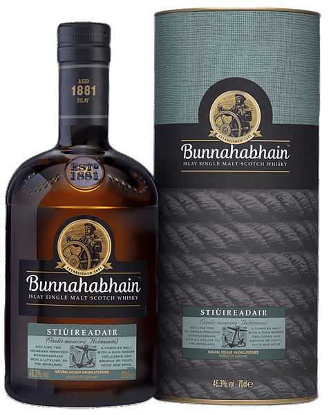 Bunnahabhain Stiuireadair Islay Single Malt Scotch Whisky (gift box), 0.7л