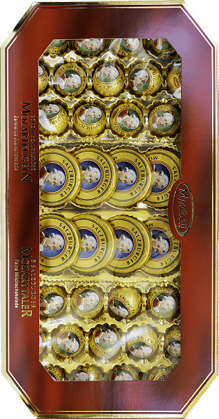 Mozart assorted chocolate candies Mirabell