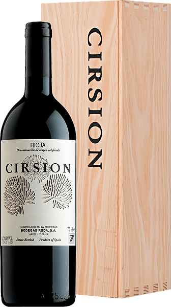Вино Cirsion Rioja DOCa Bodegas RODA (gift box), 0.75 л