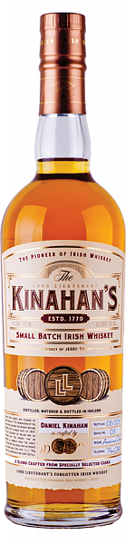 Виски Kinahan's Small Batch Blended Irish Whisky, 0.7 л