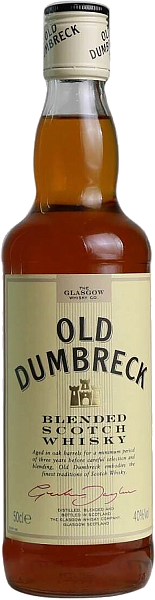 Виски Old Dumbreck Blended Scotch Whisky, 0.5 л