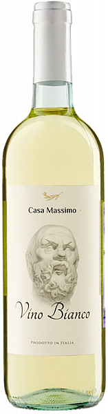 Белое полусладкое вино Casa Massimo Vino Bianco Semi-Sweet , 0.75 л