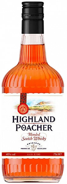 Виски Highland Poacher Blended Scotch Whisky , 0.7 л