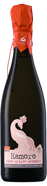 Игристое вино Lunaria Ramoro Pinot Grigio Spumante Brut Cantina Orsogna, 0.75 л
