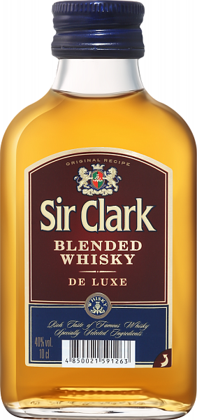Виски Sir Clark Blended Whisky 3 Y.O. , 0.1 л