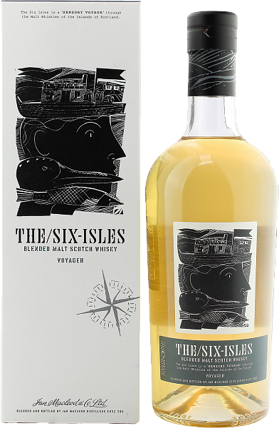Виски Six-Isles Voyager Blended Malt Scotch Whisky (gift box), 0.7 л