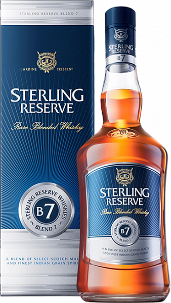 Виски Sterling Reserve B7 Rare Blended Whisky (gift box), 0.75 л