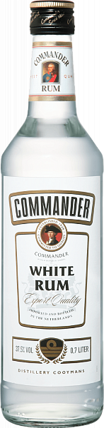 Ром Commander White Rum, 0.7 л