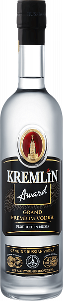 Водка KREMLIN AWARD Grand Premium, 0.2 л