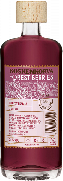 Koskenkorva Forest Berries, 0.5 л