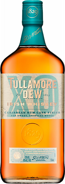 Виски Tullamore Dew XO Caribbean Rum Cask Finish Irish Whiskey, 0.7 л