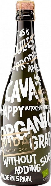Испанское игристое вино Cava Hola Brut Nature Cava DO, 0.75 л
