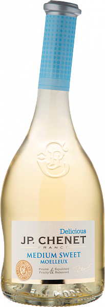 Вино J. P. Chenet Delicious Medium Sweet Blanc Cotes de Thau IGP, 0.75 л